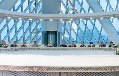 A round table on the topic «Religious freedom and civic responsibility - partnership between Kazakhstan and the USA» is currently underway