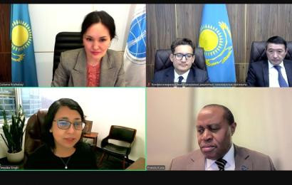 Конфессияаралық және дінаралық диалогтың халықаралық орталығы және «Religion for Peace» серіктестікті нығайтып, бірлескен жұмыстың жаңа бағыттарын келісуде