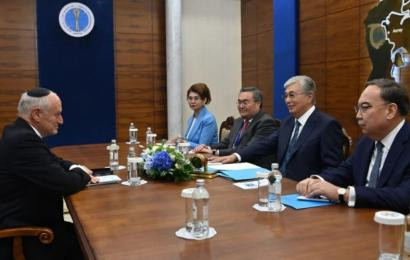 Қасым-Жомарт Тоқаев Малькольм Хонлайнді қабылдады