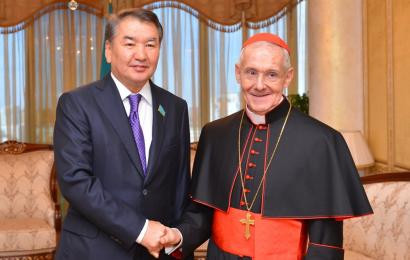 Қайрат Мәми Дінаралық үнқатысу жөніндегі Папа кеңесінің Төрағасымен кездесті