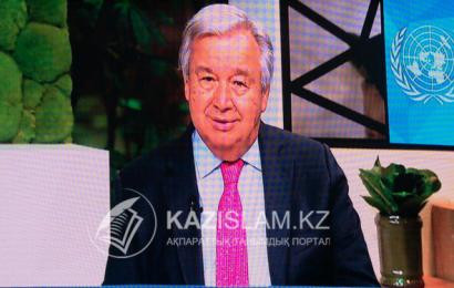БҰҰ Төрағасы съезд жұмысына бейнеүндеу жолдады