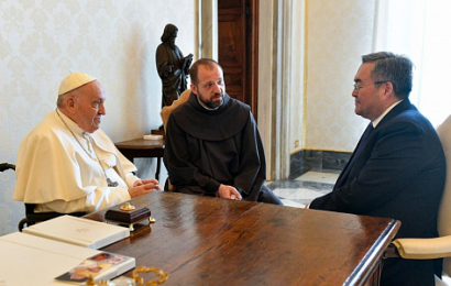 Папа Римский принял Мухтара Тлеуберди