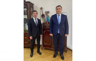 Official Meeting with the Ambassador Extraordinary and Plenipotentiary of the Republic of Azerbaijan to the Republic of Kazakhstan