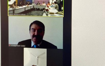 Chairman of the Board of the Centre B. Sarsenbayev participated in the Working Group of Experts