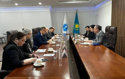 КОНФЕССИЯАРАЛЫҚ ЖӘНЕ ДІНАРАЛЫҚ ДИАЛОГТЫҢ ХАЛЫҚАРАЛЫҚ ОРТАЛЫҒЫНДА ПАЛЕСТИНА ДЕЛЕГАЦИЯСЫМЕН КЕЗДЕСУ ӨТТІ