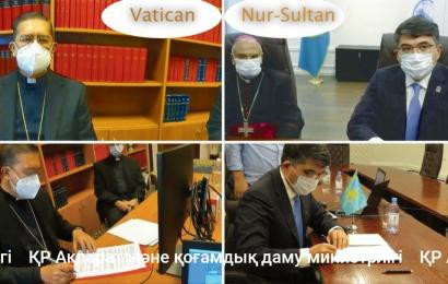 Конфессияаралық және өркениетаралық диалогты дамыту жөніндегі Н. Назарбаев орталығы мен Қасиетті Тақтың Дінаралық диалог жөніндегі Папалық Кеңесі өзара түсіністік туралы меморандумға қол қойды