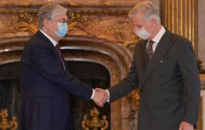 Токаев встретился с королем Бельгии Филиппом