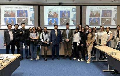 Nazarbayev University held a lecture on the Congress of the Leaders of World and Traditional Religions