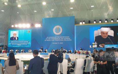 Глава УМК: Съезд лидеров мировых религий - важная платформа глобального межрелигиозного диалога