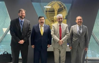 Chairman of the Board of the Center B.Sarsenbayev held a meeting with the Founder and President “Civilizations Exchange and Cooperation Foundation”