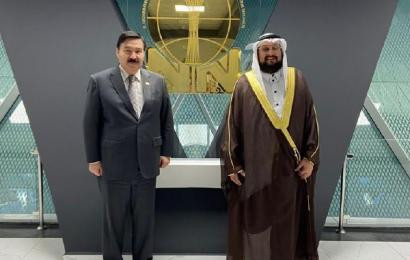 Н.Назарбаев Орталығының Басқарма Төрағасы Дүниежүзілік Ислам Лигасы Бас хатшысының кеңесшісі Абдулазиз Ахмад Сарханмен екіжақты кездесу өткізді