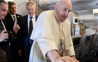 Pope arrives in Kazakhstan, says 'always ready' for China visit