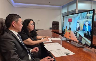 Following the Online Meeting Between the Acting Chairman of the Center and the Secretary General of the International Organization "Religions for Peace