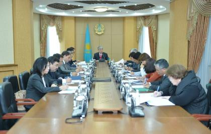 Әлемдік және дәстүрлі діндер лидерлері Съезі Хатшылығының ХІІІ отырысына және V Съезге әзірлік жөнінде жұмыс бабындағы отырыс болды