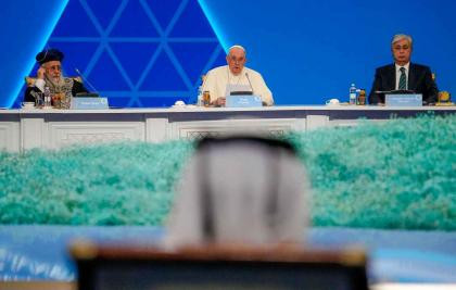 Religion cannot justify the ‘evil’ of war, Pope Francis says