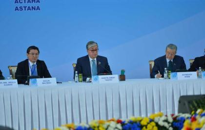 Қазақстан Республикасы Парламенті Сенатының Төрағасы Қ.Тоқаевтың «Діндер терроризмге қарсы» халықаралық конференциясының ашылуында сөйлеген сөзі