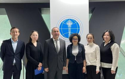 Халықаралық орталықта ЕҚЫҰ қызметкерлерімен кездесу өтті