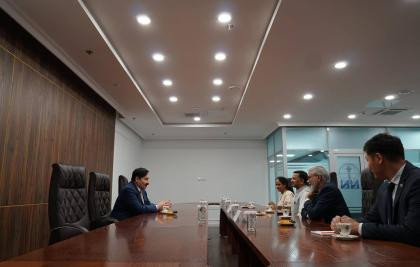 Chairman of the Management Board of the Center B. Sarsenbayev met with the Ambassador of India to Kazakhstan Dr. T.V. Nagendra Prasad
