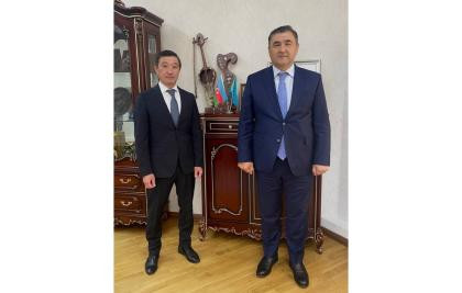 Әзербайжанның Қазақстандағы Төтенше және Өкілетті Елшісімен кездесу