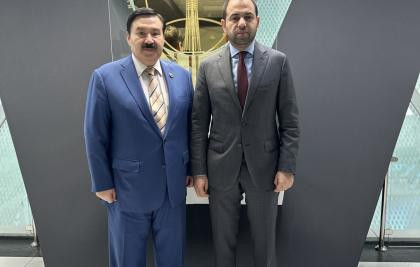 Bulat Sarsenbayev met with the Secretary General  of the Muslim Council of Elders Judge Mohamed Abdelsalam