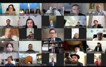 Басқарма Төрағасы Гүлсана Қожабайдың «Діни лидерлердің тұрақты әлемдік дамуға қол жеткізудегі рөлі» атты халықаралық онлайн-конференциядағы құттықтау сөзі