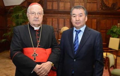Қ.Мәми Ватиканның жоғары деңгейдегі өкілдерімен кездесті