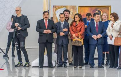 The grand opening of the exhibition: "Jewelry of Turkic women" took place in the Palace of Peace and Reconciliation