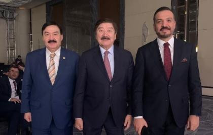 Chairman of the Board of the N. Nazarbayev Center Bulat Sarsenbayev held meetings within the framework of the I Central Asian Media Forum