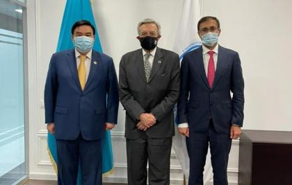Н. Назарбаев Орталығының Басқарма Төрағасы АҚШ-тың  Каспий Саяси Орталығының өкілдерімен кездесті