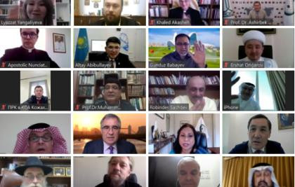 International online conference "Interfaith and intercivilizational dialogue amid a pandemic" was held in the capital of Nur-Sultan