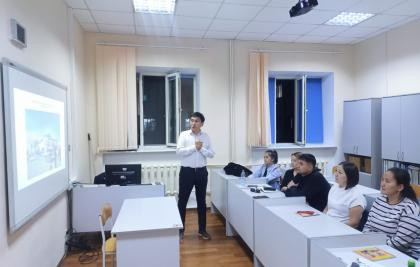 В Евразийском национальном университете имени Л.Н. Гумилева прошла гостевая лекция